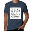 I Like Cats Black And White Illustration Tshirt Moisture Wicking Quick Dry Tee Tshirt