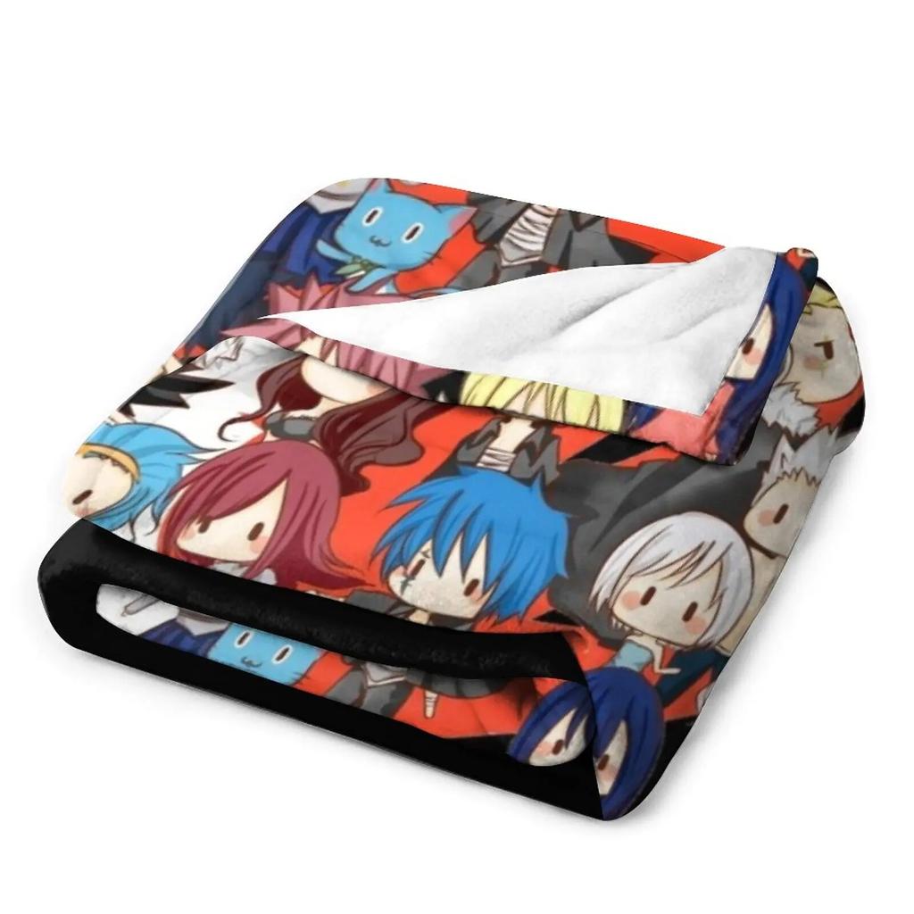 Одеяло «Хвост Феи» в стиле аниме, милое одеяло, диваны, идеи подарков на день Святого Валентина, тонкое одеяло