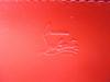 Authentic Christian Louboutin Panettone White Leather Spikes Round Zip Wallet #9934  Open box