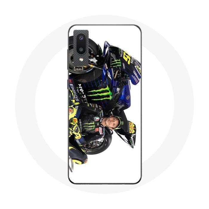 Чехол - Валентино Росси - Galaxy A02 - Мягкий - Защита - Гонщик