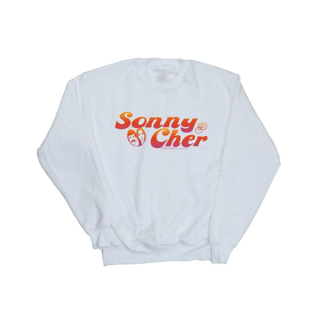 Sonny & Cher Mens Gradient Logo Sweatshirt