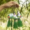 Фестиваль лодок-драконов Полынь Zongzi Sachet Emoji Sachet Средство от комаров Мини-треугольник Zongzi Sachet Активный подарок Подвеска