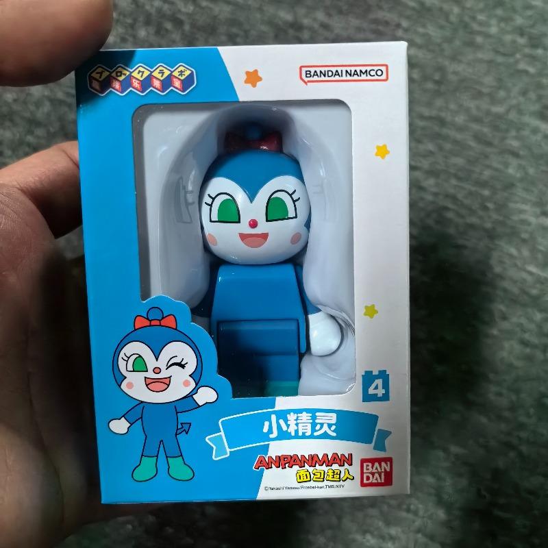 Оригинальные Строительные Блоки Bandai Анпанман Фигурки Бэкинман Красный Гном Супермен-Дыня Совместимые Универсальные Кирпичики Игрушки