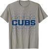 Белая Винтажная Футболка с Именем Cubs Ретро для Мужчин Женщин Детей