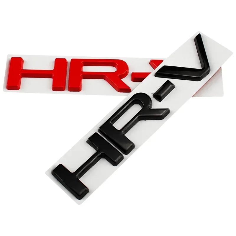 Metal Car Decals Sticker Side Body Badge Styling for Honda HR-V Logo 2025 2017 2019 2020 Auto Rear Trunk Emblems Accessories