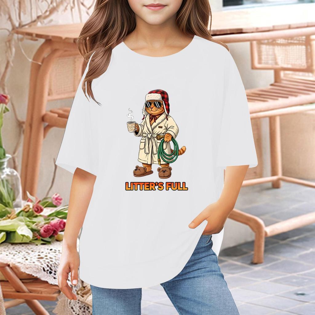 Футболки для малышей, девочек и мальчиков, детские футболки с короткими рукавами и принтом для мальчиков и девочек 1-12 лет