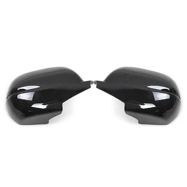 For Honda CRV CR-V 2017- Car Rearview Side Mirror Cover Wing Cap Sticker Exterior Door Rear View Case Trim Carbon Fiber Auto