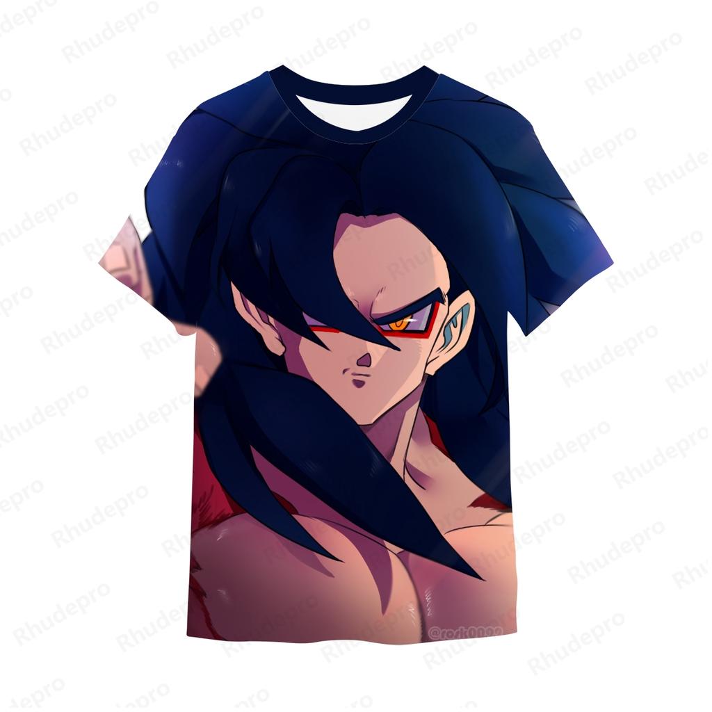 Goku New Dragon Ball T Shirts 2024 Men's T-shirt Tops Children's High Quality Clothing Vegeta Streetwear Fashion Hip Hop