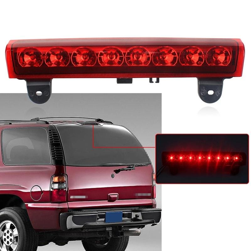 A28G-LED 3Rd Third Brake Tail Light Rear High Mount Lamp For 2000 2001-2006 Chevy Suburban Tahoe For GMC Yukon