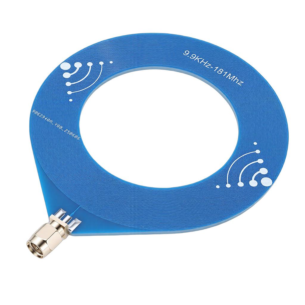 Small Loop Aerial 9.9KHz 181MHz RP SMA Male Connector FM AM SW Donut Aerial for Software Defined Radio