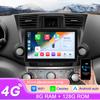 2din 4G LTE Octa Core Android 14 Snapdragon Car Radio For Toyota Highlander 2007-2013 Carplay Car Multimedia Player DAB TPMS GPS