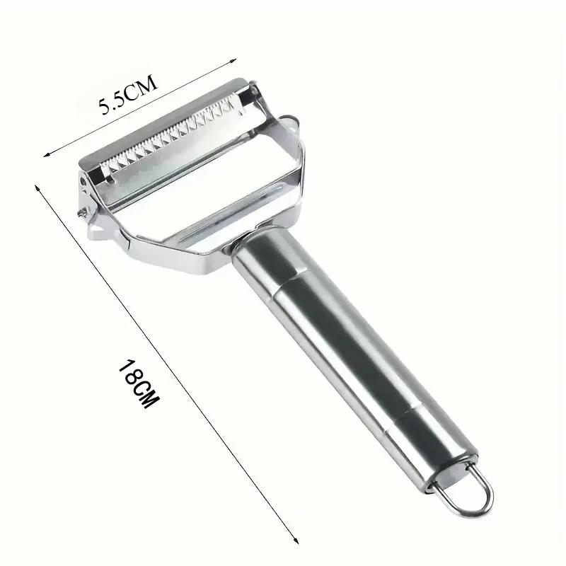 Stainless Steel Peeler Melon Potato Carrot Cucumber Multifunctional Fruit and Vegetable Tools Household Kitchen Tools Shredder
