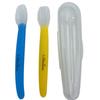 Ainunu Silicone Baby Food Spoons 2 Pcs, Blue, Yellow, 1 Pc