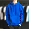 Men's Fleece-Lined Trendy Hooded Sweatshirt - Thick Pullover Jacket for Autumn & Winter, Korean Style