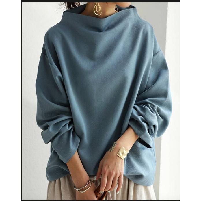 New Women'S Clothing Retro Casual Sexy Daily Fashion Temperament Commuting Business Shirt Long Sleeved Hoodie Top