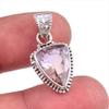 Natural Ametrine Gemstone Handmade 925 Solid Sterling Silver Pendant 1.25" b1A91