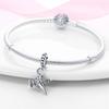 S925 Silver Personalized Fashion Flask Pendant DIY Handmade Jewelry Accessories Bracelet Beading Supplies