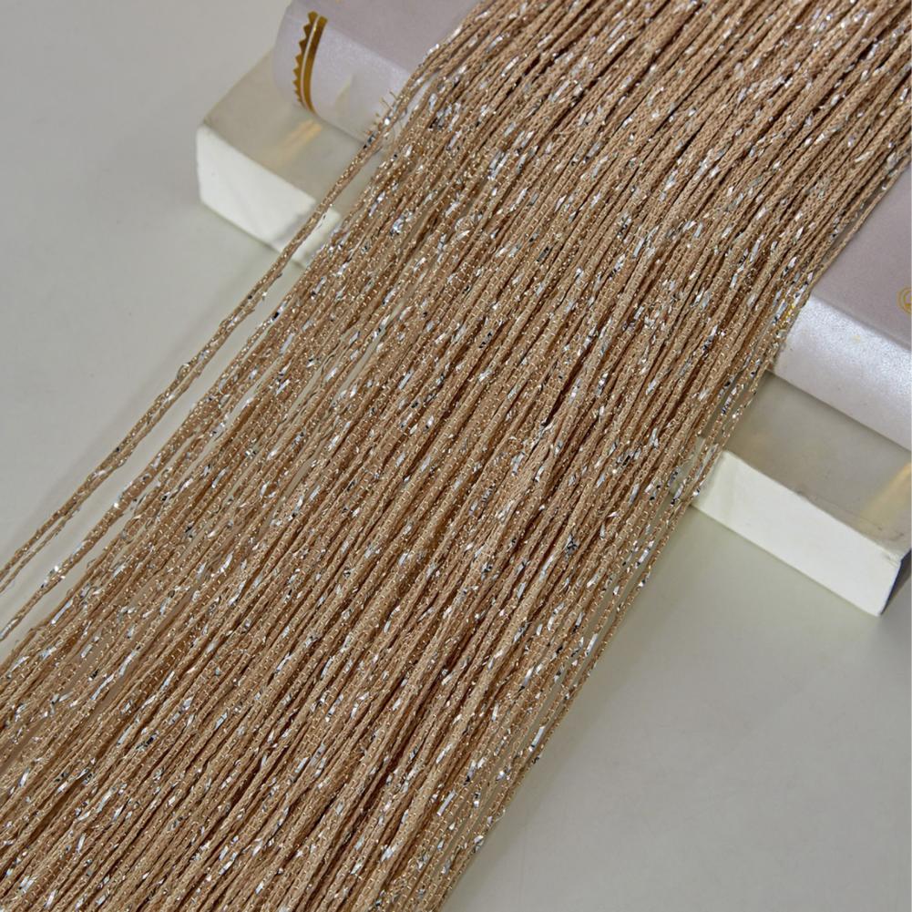 Шторы-нити, декоративная кисточка, фон, блестящая панель для дверного проема, для спальни, разделитель комнаты, элегантная свадебная для дома