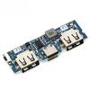 Плата зарядного устройства для литиевых аккумуляторов LED Dual USB 5 В 2,4 А Micro/Type-C USB Мобильный внешний аккумулятор Защита цепи 18650 Модуль зарядки