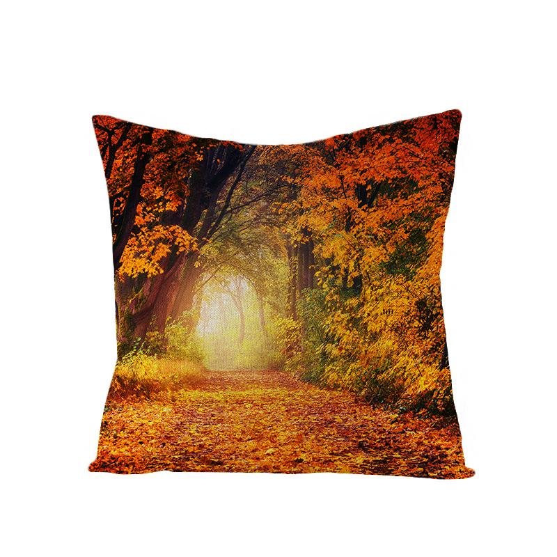 Дом Тропическое Растение Зеленые Листья Полиэстер Наволочка Дом Скандинавский Стиль Подушка Подушка для Талии Наволочка