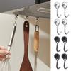 Strong Magnetic Hooks Universal Multi-Purpose Hangers Sundries Organizer Kitchen Tools Hanger Kitchen Bar Storage Hooks