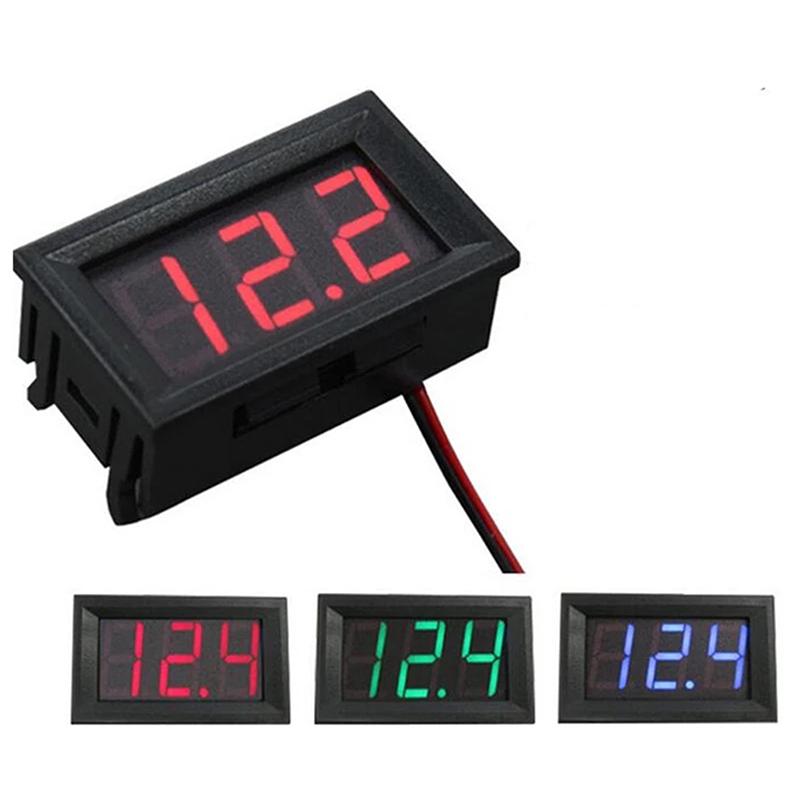 0.56 In Digital Voltmeter Ammeter Dc Panel Amp Volt Voltage Current Meter Tester