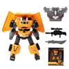 Transformation Robot Toy 2 Forms Flexible Joints Drop Resistant Educational Cool Deformation