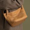 Первый слой из коровьей кожи Niche Commuter Cowhide, сумка-ведро на одно плечо, переносная корзина для овощей, мягкая кожаная сумка, женская универсальная