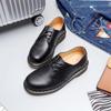 Новые ботильоны для мужчин и женщин, повседневная обувь для пар, классическая модная кожаная обувь с низким верхом в стиле ретро, противоскользящая, износостойкая обувь для мотоциклистов