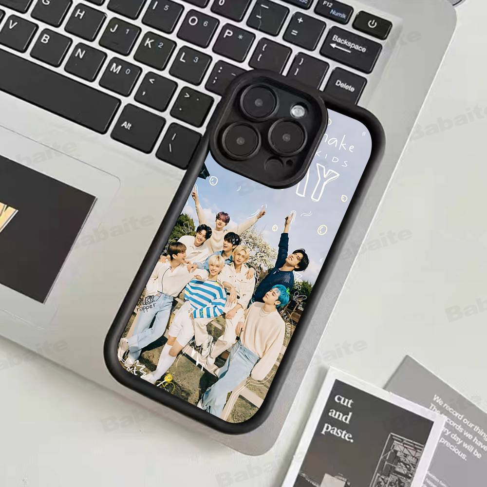 Чехол для телефона S-Strays K-Kids Kpop для iPhone 17 16 15 14 13 12 11 Pro Max, противоударный, мягкий