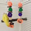 Parrot Toys, Halloween Pumpkin Decorations, Bird Toys, Hamster Toys, Teething Apple Wood, Rattan Ball Pendants, Biting Strings