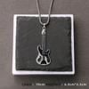 Подвеска под гитару Ожерелье из титановой стали. Мужская мода в стиле хип-хоп с тенденциями мужского ожерелья. Женское ожерелье.