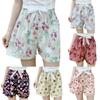 1PC Home Pajamas Lounge Bottom Women Sleep Shorts Cotton 2025 Casual Shorts NEW Floral Printing Plus Size Beach Hot Pants Loose