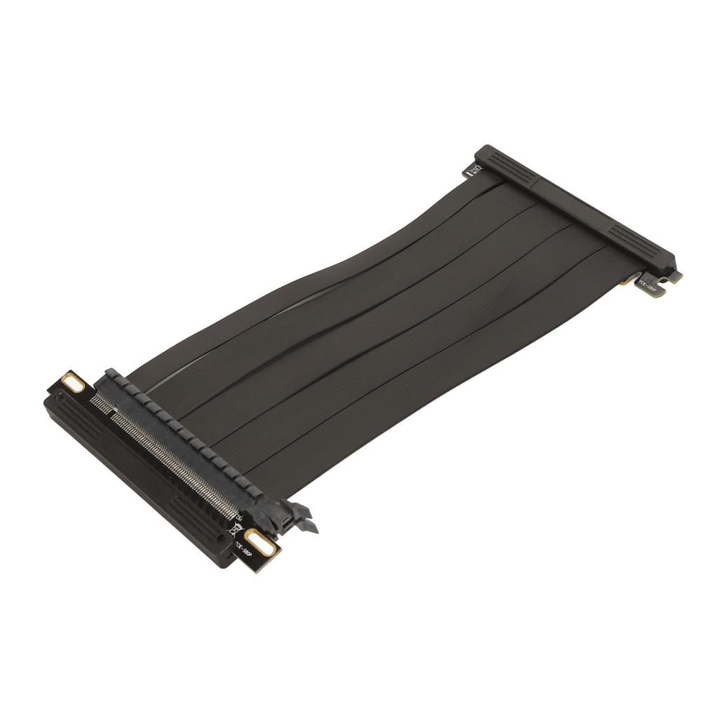 Кабель-удлинитель PCIE4.0 X16 Высокоскоростной Двойной Складной PCI Express Gen4 Удлинительный кабель для видеокарты Вертикальный GPU