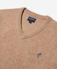 Noa (U) V-Neck Merino Sweater Beige