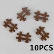 Военный MOC Здание часового Строительный блок Солдат Мешок с песком Забор Снаряд для пушки Колючая проволока Стойка для оружия Тренировочная площадка Сторожевая башня Игрушка K018
