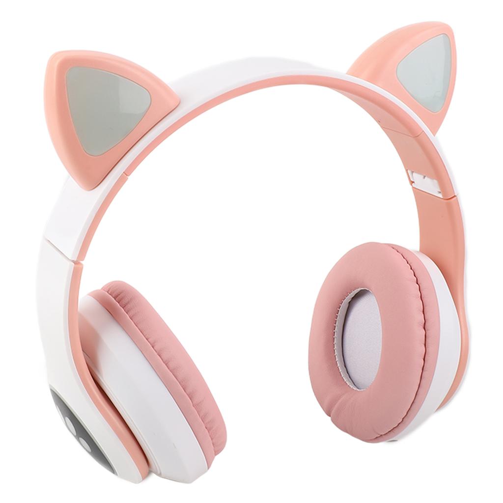 Cat Ear Bluetooth Headphone Low Delay Long Transmission Distance Wireless Bluetooth Gaming Headset