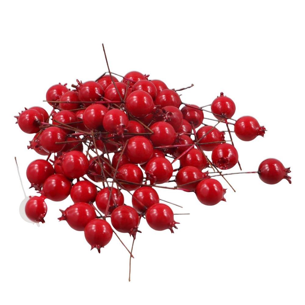 Decor Christmas Red Flower Fake Pomegranate Wedding Decoration Artificial Fruit Simulation Berries
