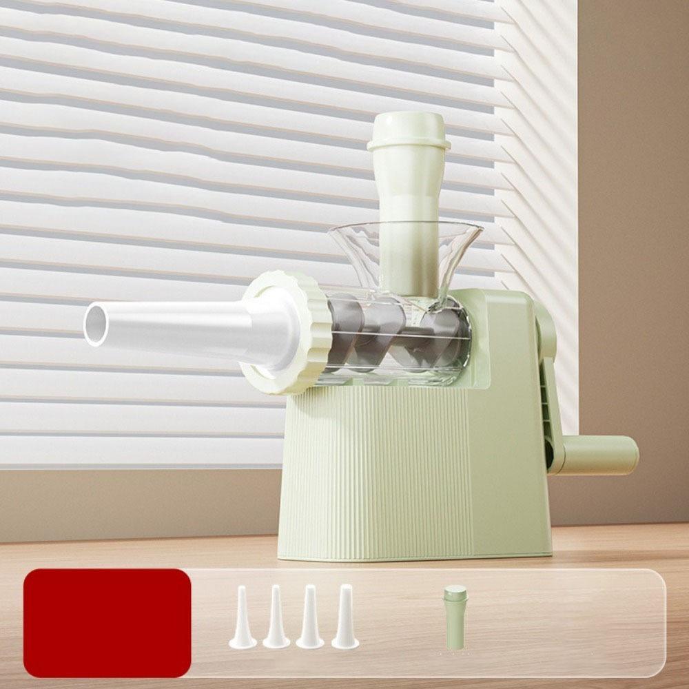 With 4 Tubing Units Manual  Sausage Stuffer Large Capacity Meat Grinder Filling Maker  Home Cooking