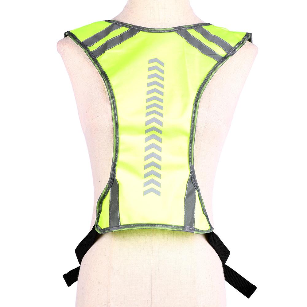Unisex Sports Reflective Jogging Vest Bicycle Harness Night Running Protective Vest