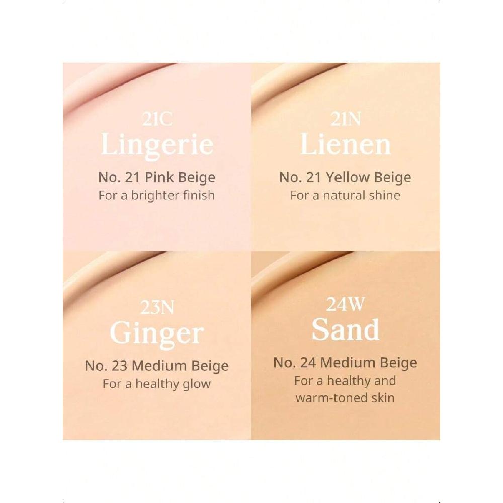 Clio Kill Cover Mesh Glow Cushion Foundation 15г+15г рефил Эффект стеклянной кожи, Стойкий, Легкий, Наслаиваемое покрытие, Макияж для сияющей кожи