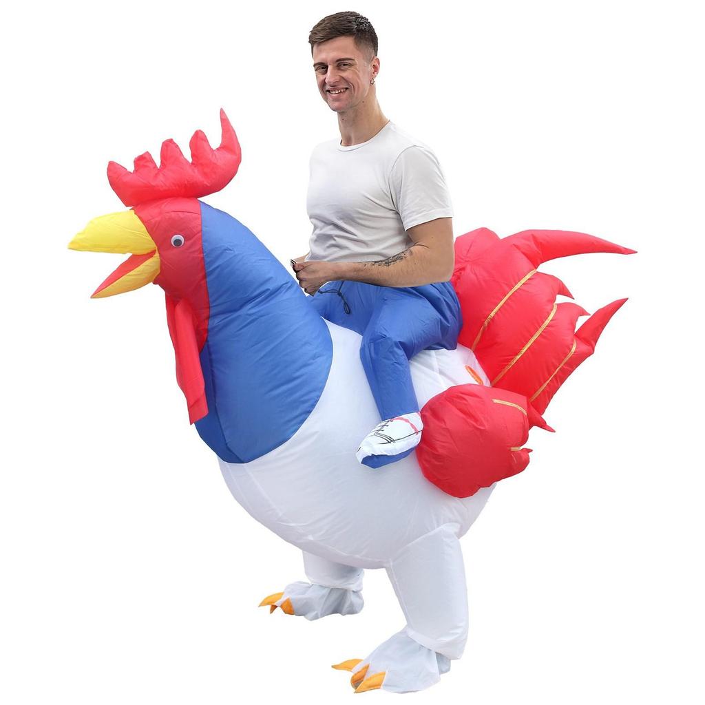 Rooster Inflatable Suit, Adult