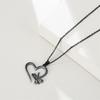Cazador Hair Stylist Pendant Scissors Comb Chain Necklaces Stainless Steel Necklace Punk Trendy Jewelry for Women Birthday Gift
