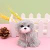 Плюшевая собачка лающая корзина украшение: Цветок из ротанга ручной работы