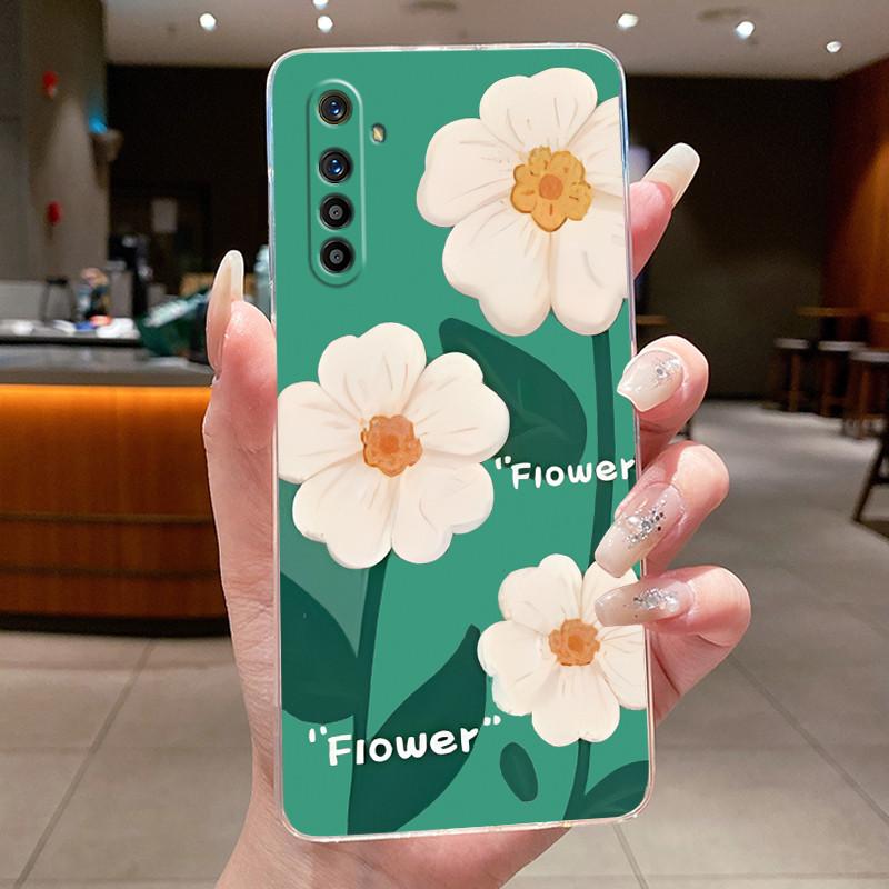 Чехол для Realme XT X2 RMX1921 RMX1992 Прозрачный Роскошный Модный Бабочка Цветок Мягкий Силиконовый Чехол для Телефона для Realmex2 Realmext Case