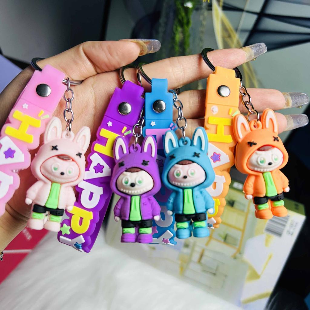 1 шт. Брелок-подвеска в виде овечки для пары, подвеска для ключей от машины или сумки