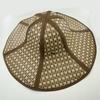 Foldable Straw Hat Practical Sun Protection Farming Beach Hat Large Eaves Fan Cap Hexagonal Hat Fan Cap