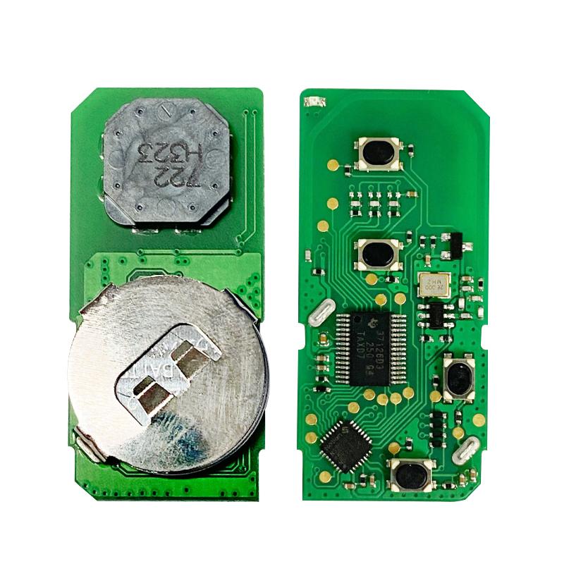 CN007259 For Toyota PRADO 2010-2017 315MHz Smart Card Remote Key Unlocked 3 Button PN 89904-60490 FCC ID B74EA PCB 5290B Board