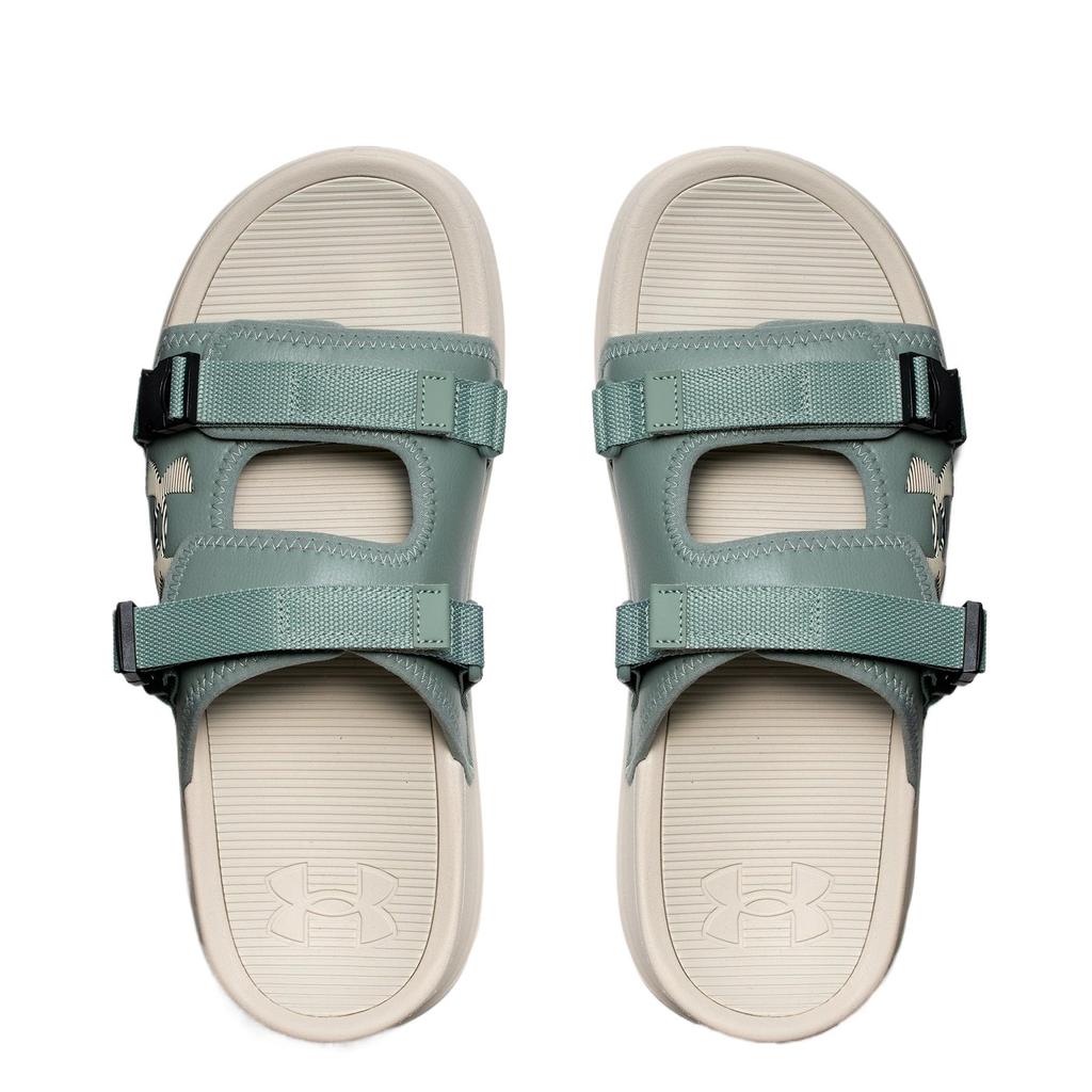 Under Armour Movement Fashion Comfortable Trendy Minimalist Slide Sandals Unisex Footwear Silicon-Green 6007202-348