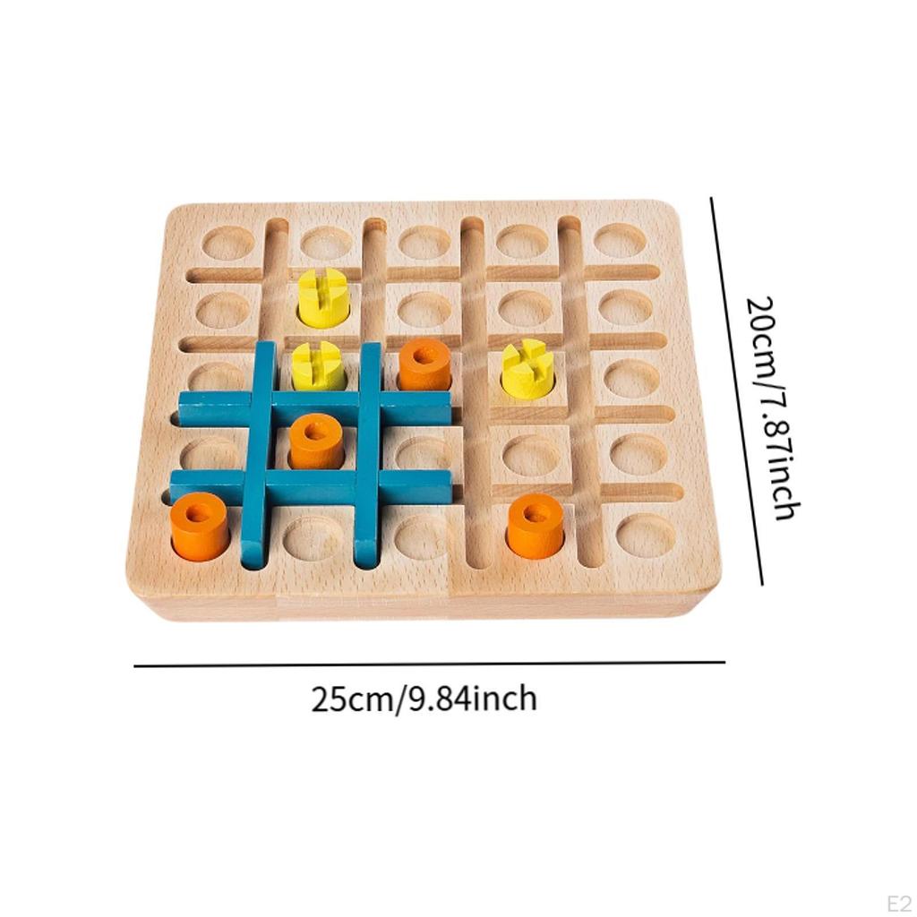 Стратегическая настольная игра, веселая, портативная, классическая, дорожная игра, интерактивный стол, деревянный, обучающий для